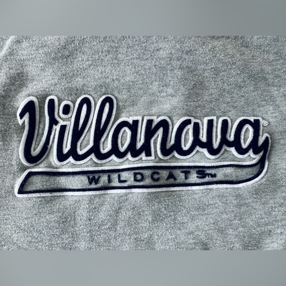 Champion Gray Villanova Wildcats Crewneck Sweater - Picture 2 of 2